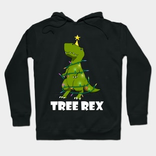 Christmas Tree Rex Trex cute dinosaur Hoodie
